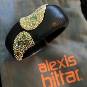 Alexis Bittar Black Gray Bracelet